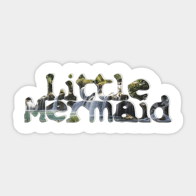 Little Mermaid Sticker by afternoontees